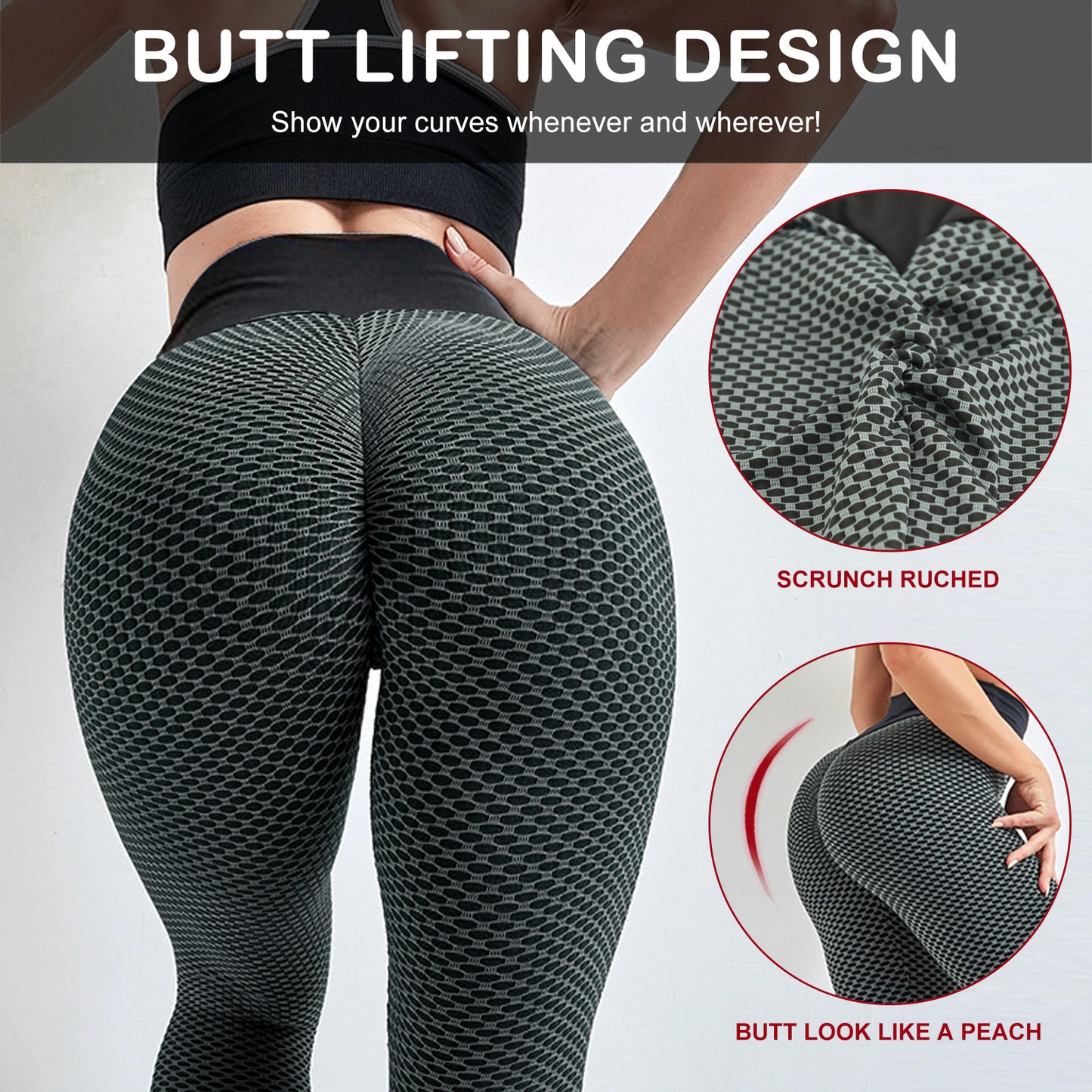 TIK Tok Leggings Frauen Butt Heben Workout Strumpfhosen Plus Größe Sport Hohe Taille Yoga Hosen Kleine Amazon Verboten